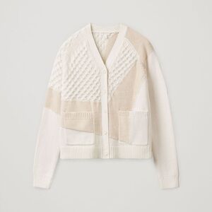 COS Multi-Stitch Cardigan M